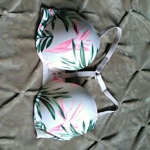 PINK T Back Push-up bra